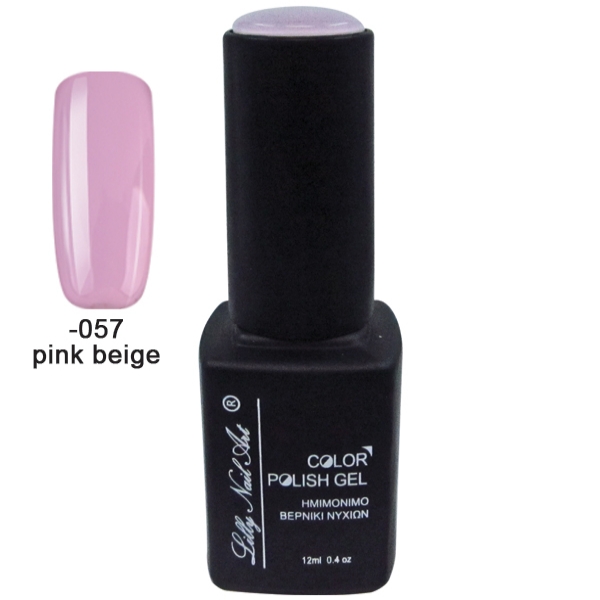 Ημιμόνιμο τριφασικό μανό 12ml - Pink beige