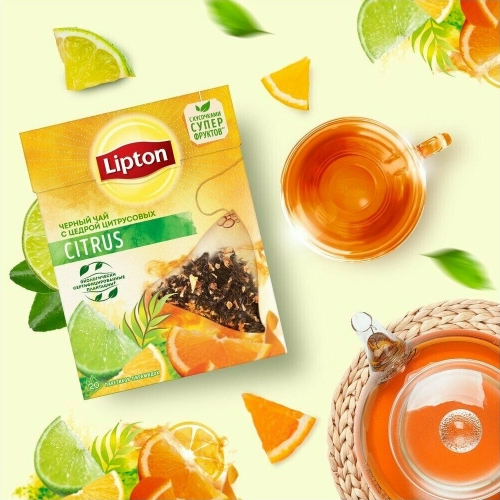 LIPTON ΤΣΑΙ CITRUS 20 ΦΑΚΕΛΑΚΙΑ