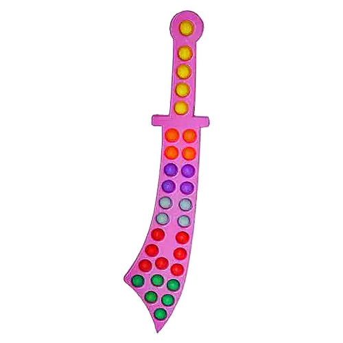 POP IT FIDGET Αντίστρες Με Φούσκες Χατζάρα 56x6,5cm