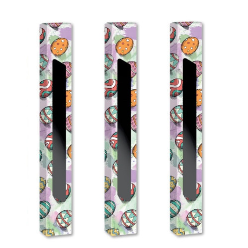 EASTER CANDLE PAPER BOX WITH WINDOW 39x5x4.5εκ 25pcs