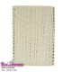 Crochet lace ribbon Ivory 15mm