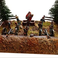 American Civil War metal miniature diorama 5