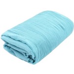 Aqua Blue Gauze Fabric Bolt 1.50 x 25m