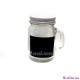 Glass jar with chalkboard label  120ml