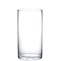 ROUND GLASS VASE 15x30cm