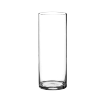 ROUND GLASS VASE 15x40cm