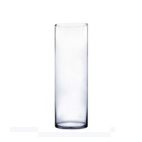 ROUND GLASS VASE 20x60cm