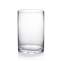 ROUND GLASS VASE 10x15cm