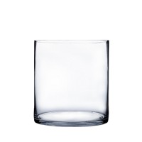 ROUND GLASS VASE 15x15cm