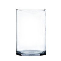ROUND GLASS VASE 15x20cm