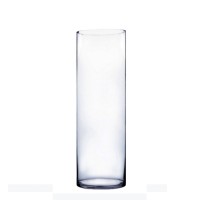 ROUND GLASS VASE 20x80cm