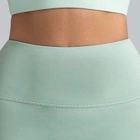 WOMENS HIGH WAISTED TUMMY CONTROL STRETCHY MINT COLLANT