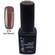 Nail gel polish semi permanent nail color  12ml - Nut brown