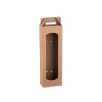 EASTER CANDLE CRAFT PAPER BOX WITH WINDOW 31x10x5εκ  25pcs
