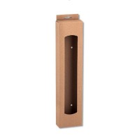 EASTER CANDLE CRAFT PAPER BOX WITH WINDOW 35.5x8x3.5εκ  25pcs