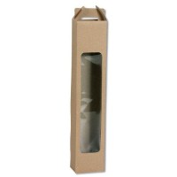 EASTER CANDLE PAPER BOX WITH WINDOW 45x9.5x6cm 25pcs