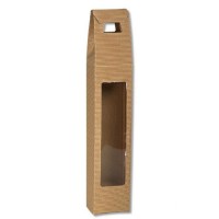 EASTER CANDLE CRAFT PAPER BOX WITH WINDOW 45x9.5x6cm 25pcs