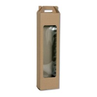 EASTER CANDLE CRAFT PAPER BOX WITH WINDOW 45x12.5x7.5cm  25pcs