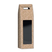 EASTER CANDLE CRAFT PAPER BOX WITH WINDOW 44x16x8.5cm  25pcs