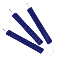 BEE WAX EASTER ROYAL BLUE CANDLE 20cm