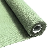 BURLAP FABRIC MINT ROLL 55x5m