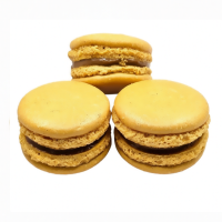 ΓΑΛΛΙΚΑ MACARON ΑΛΜΥΡΗ ΚΑΡΑΜΕΛΑ  35ΤΕΜ