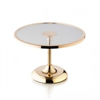 METAL GOLD CAKE STAND BASE