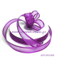 Organza ribbon with satin edge1,5cmx50m. Lilac