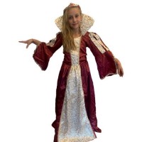 CARNIVAL GIRLS COSTUME QUEEN OF ENGLAND