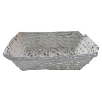 ΠΑΝΕΡΙ ΨΑΘΙΝΟ ΟΡΘΟΓΩΝΙΟ ΛΕΥΚΟ 49.5x34x12.5cm
