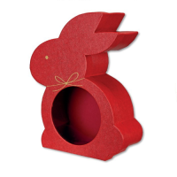 EASTER RABBIT RED GIFT BOX