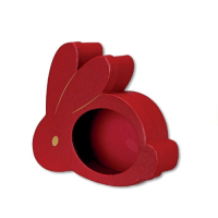 EASTER RABBIT RED GIFT BOX