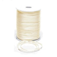 SATIN RAT TAIL CORD 1mm 80y IVORY