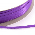 Double Face Satin Ribbon 3 mm x 100m Purple