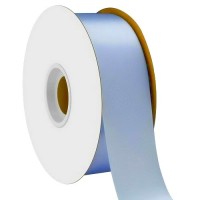 Single face satin ribbon Light blue 38mm x 45m
