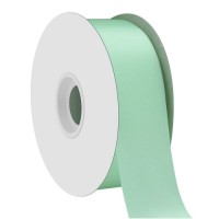 Single face satin ribbon Mint 38mm x 45m