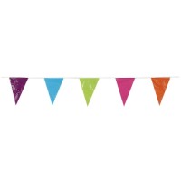 PARTY FLAGS BANNER  30x20cmx10m