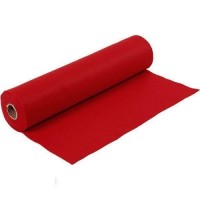 Red Felt fabric roll 1mm x 5m