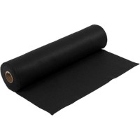 Black Felt Craft Fabric 1mm x 5m