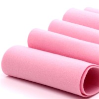 Pink Felt craft fabric 3 mm 48cmx4.10m