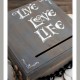 Κουτί ευχών γάμου  Live Love Life 2