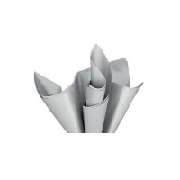 Silver gift wrap tissue paper 50 x 70 cm