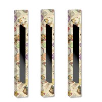 EASTER CANDLE PAPER BOX WITH WINDOW 39x5x4.5εκ  25pcs