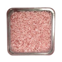 Iridescent colored rice Pink