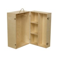 Wooden wardrobe