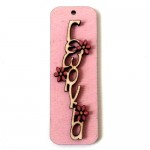 Wooden Name For Candle Georgia
