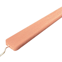 ROUND SCRATCH FRAGRANT SALMON EASTER CANDLE 34x3cm