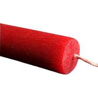 Round Scratch Easter Scented Candle Red