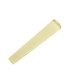 Easter candle flat shape ivory