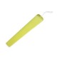 Easter candle flat shape yellow
